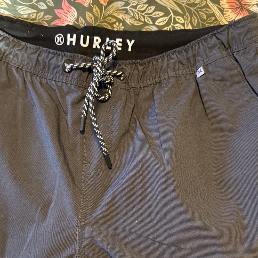 Hurley Men's Charcoal Swim Board Shorts